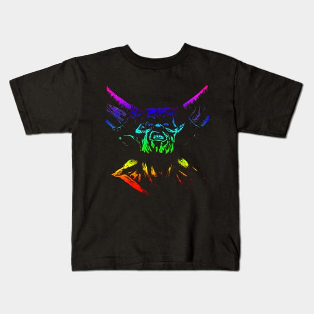 Dark pride Kids T-Shirt by JonathanGrimmArt